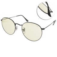 RAY BAN太陽眼鏡 EVOLVE隨光變色 圓框款/槍黑 # RB3447 004T2-53mm