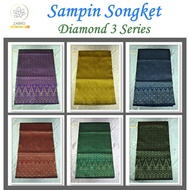 Sampin Songket Adult, Teen Diamond 3 Series, Ready To Sewing. # Sampin Songket # Samping Songket # Sampin Weaving