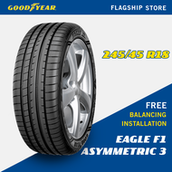 Goodyear 245/45R18 Eagle F1 Asymmetric 3 MOE *ROF Tyre (Worry Free Assurance) - BMW 5 series F10 (Front)