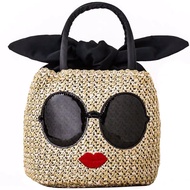 A-jolie bag, brown model, red mouth, last wheel