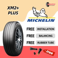TYRE CAR 14 15 16 inch MICHELIN Xm2+ plus tayar kereta (With Installation) new car tire 165/55R14 185/6014 175/65R15 185/65R15 195/60R15 205/65R15 195/60R16 215/60R16