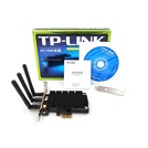 TP-LINK1000M無線網卡PCI-E有線網卡台式機pcie雙頻接收器 100M電腦pci獨立插口路由器網線接口非ax200 92_1