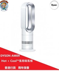 Dyson - Dyson 冷暖風機 AM09 香港行貨 銀白色