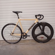 Springer Fixed Gear Bicycle Track Bike Single Speed Whole Bike Pantone Series New Alloy Frame Fixie