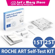 Ready stock / Roche ART Self-Test Nasal Kit 5’s X3 / X5 [HSA approved] / COVID 19 / art test kit