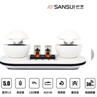 【SANSUI 山水】360°全音域真空管藍芽音響(SS-36)