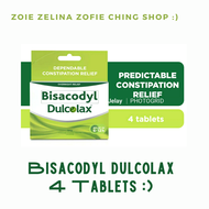 Dulcolax 5 mg 4 Tablets