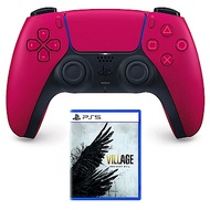 PS5 DualSense 無線控制器 星塵紅 + 遊戲片×1