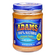 Adams 100% Natural Peanut Butter - Creamy