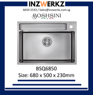 BOSHSINI BSQ6850 Kitchen Sink With Nano Coating