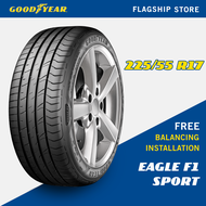Goodyear 225/55R17 Eagle F1 Sport Tyre (Worry Free Assurance) - BMW 5 Series