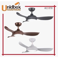 Acorn Voga DC-368 DC Ceiling Fan 38''/48''/58'' with 3 Tone LED Light Kit and Remote Control/Living Room/Bedroom/Master