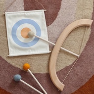 Wooden BOW AND ARROW-Wooden toys indoor archery - ARROW toys
