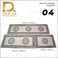 ALAS KAKI CHANNEL VIRAL KITCHEN RUNNER CARPET RUG TERMURAH