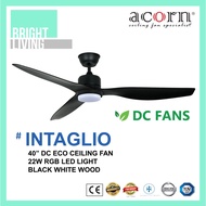 Acorn Intaglio DC-159 40/52 Inch Eco Ceiling Fan + 22W RGB LED Light Kit