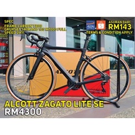 ALCOTT ROAD BIKE ZAGATO LITE FULL SHIMANO 105' (RB)