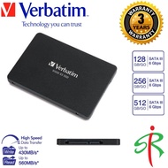 Verbatim Vi550 SATA III 2.5" Internal SSD 128GB / 256GB / 512GB