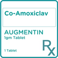 AUGMENTIN Co-Amoxiclav 1gm Tablet [PRESCRIPTION REQUIRED]