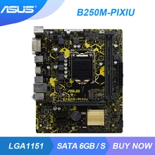 For ASUS B250M-PIXIU LGA1151 Intel B250 B250M DDR4 Motherboard Desktop DVI VGA M.2 M-ATX Used PC Motherboard Fully Tested