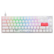 Ducky 創傑 One 2 SF 65% 白蓋茶軸 RGB機械式鍵盤《中文版》