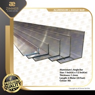 Ae Zimmer Aluminium L Angle Bar (6Meter) | Awning ACP铝L角钢（6米）| 遮阳篷ACP