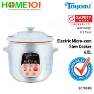 Toyomi Electric Micro-com Stew Cooker 4.0L SC 9840