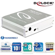 Delock 2.5吋Thunderbolt™ to mSATA 硬碟外接盒-42509