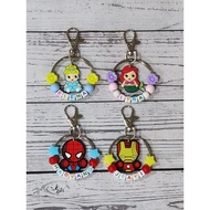 Personalised Keychain with Charm 1 / Teacher's Day Gift / Children’s Day Gift / Christmas Gift Idea