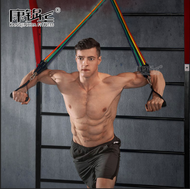 ยางยืดออกกำลัง ยางยืด สายแรงต้าน ออกกำลังกาย Resistance Bands Set สร้างกล้ามเนื้อ
