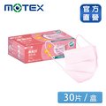 【MOTEX 摩戴舒】醫用口罩 小臉款 櫻花粉(30片/盒)