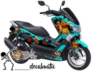 Decal stiker Full body Motor Yamaha Old Nmax 2015-2019  New Nmax 2020 2021 2022 Winnie The Pooh