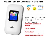 ***Modified Modem Router Mifi *** Portable Mifi Pocket Wifi 4G Lte Unlimited Data Hotspot Sharing