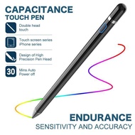 ดินสอสำหรับ Apple Pencil 1 2ปากกา Ipad,ปากกาสไตลัสสำหรับแท็บเล็ต IOS มือถือสำหรับ Ipad Pro Samsung Huawei Xiaomi Pencil