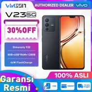 Vivo V23 5G Terbaru 2022 RAM 8GB ROM 128GB, CPU Dimensity 920, Baterai 4200mAh, 44 W Fast Charging, Layar 6,44 inci, hp vivo v23 5G, 100% Original, Gratis Ongkir,Garansi Resmi