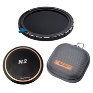 【SUNPOWER】N2 ND32-ND1000 ND+CPL 磁吸式 可調減光鏡+偏光鏡 67-82mm(含磁吸保護蓋 硬殼濾鏡包)