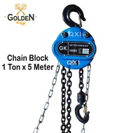 Chain Block 1 Ton X 5 Meter / Chain Hoist Crane / Takel Katrol 1T X 5M
