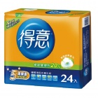 得意優質抽取式衛生紙100抽*24包