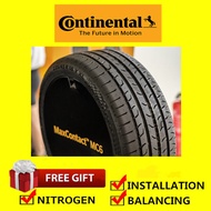 Continental MaxContact MC6 tyre tayar tire(With Installation)205/45R17 215/45R17 225/45R17 235/45R17 245/45R17 215/50R17 225/50R17 215/55R17 225/55R17 225/45R18 225/50R18 235/50R18 235/55R18 225/40R18 235/40R18 245/40R18 215/45R18 235/45R18 245/45R18