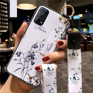 Casing Ponsel Silikon untuk OPPO Reno 5 / OPPO Reno 5 Pro / Reno 6, Casing Mewah Berlian Bling, Sarung HP Gelang OPPO Reno 5 / OPPO Reno 5 Pro 5G / Reno 6 4G
