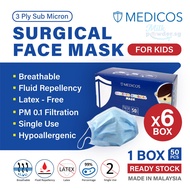 (Bundle of 6) Medicos Kids Surgical Mask