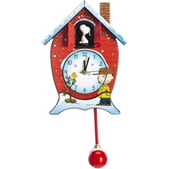 Mark Feldstein CKPNX Peanuts Christmas Cuckoo Clock Snoopy Cuckoo Clock