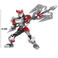BIONICLE Fire Battle Action Figures With Sword Building Block Toys Set For Kids Christmas Boy Gift Compatible Major Brand