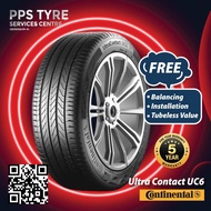 (INSTALLATION)Continental Ultra Contact 6 UC6 195/50R16 185/55R16 205/55R16 195/55R16 205/50R16 215/55R16 215/60R16 215/45R17 225/45R17 225/50R17 215/50R17 225/55R17 215/55R17 235/50R18 235/55R18 225/45R18 225/50R18