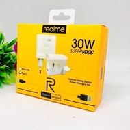 ♣℗▣Best! 30w TYPE C SUPERVOOC CHARGER For REALME 30W SUPERVOOC CHARGER