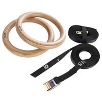 Dailyfun 2 Pcs Gymnastic Rings Wood Gym Rings Fitness Rings Gymnastics Training Ring 28 MM 32 MM Rings Lifting Rope is Not Included Very Reliable Gymnastic Equipment for Adults Or Kids Dailyfun 2 Pcs Gymnastic Rings Wood Gym Rings Fitness Rings Gymnastics Training Ring 28 MM 32 MM Rings Lifting Rope is Not Included Very Reliable Gymnastic Equipment for Adults Or Kids