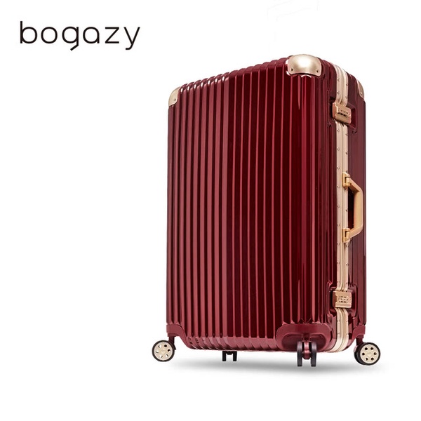 【Bogazy】迷幻森林 20吋PC鏡面鋁框行李箱
