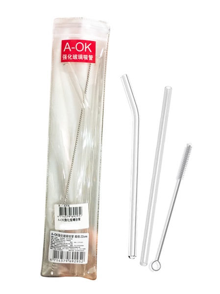 A-OK強化玻璃吸管