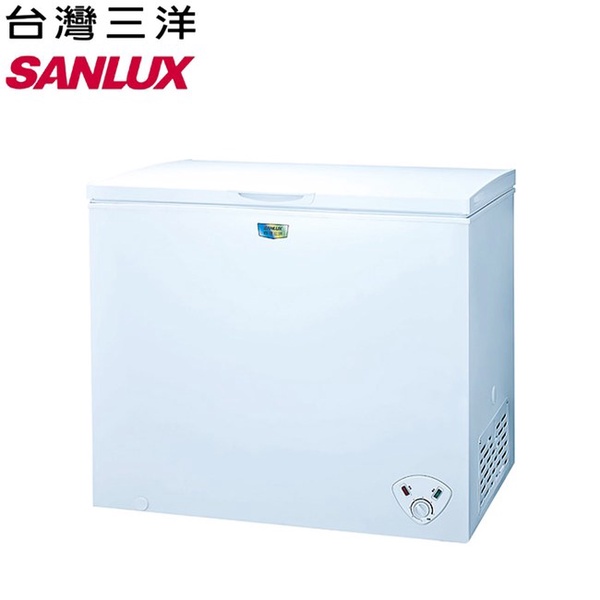 【SANLUX 台灣三洋】207公升冷凍櫃(SCF-207W)