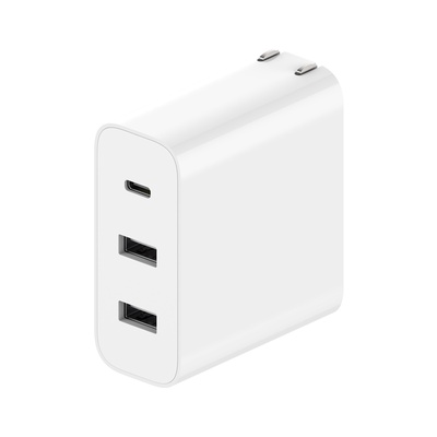 Xiaomi | Fast USB Charger 65W (2A1C) Power Adapter With Foldable Plug