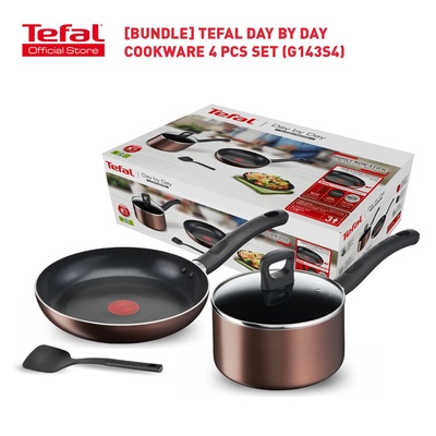Tefal | Day by Day Cookware Set (4 Pcs)